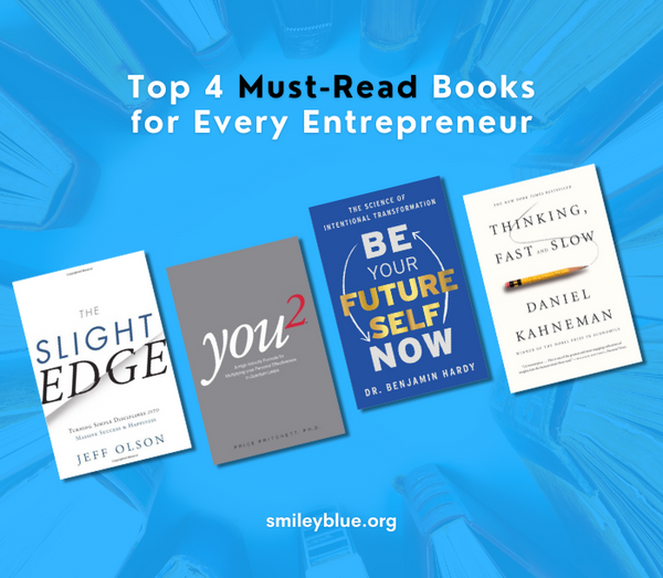 Top 4 Must-Read Books for Every Entrepreneur: A SmileyBlue Recommendation